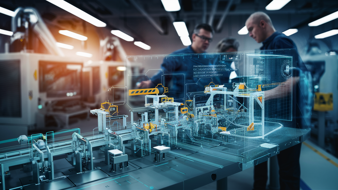 Enhancing Manufacturing Efficiency through 3D Visualization - AR VR ...