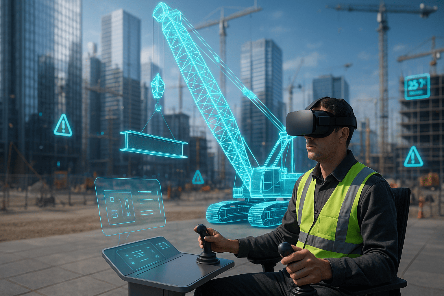 Why VR Crane Trainings Are Becoming Essential for Modern Industrial Workforces