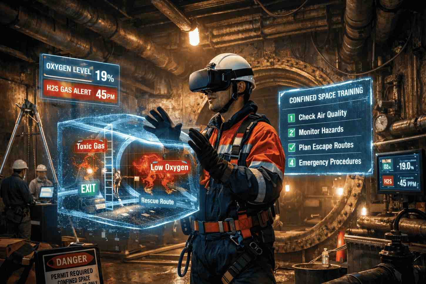 cs vr confined space training